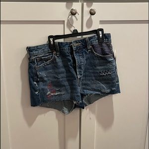 Old Navy Jean Shorts With Designs